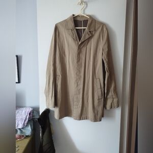 Italian Tan Cotton Chore Jacket L